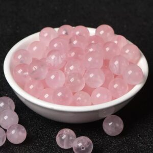 natural rose quartz beads